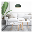 MILAGRO MLP8286 Lampa wisząca BETA GREEN/GOLD 1xE27 35cm