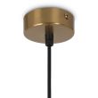 MAYTONI MOD013PL-04BS1 Ring lampa wisząca mosiądz