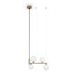 MAYTONI MOD013PL-04BS1 Ring lampa wisząca mosiądz