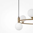 MAYTONI MOD013PL-06BS1 Ring lampa wisząca mosiądz