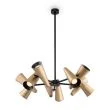 MAYTONI MOD095PL-10BS Giro lampa wisząca mosiądz