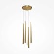 MAYTONI MOD132PL-L36BSK2 Cascade lampa wisząca mosiądz