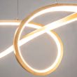 MAYTONI MOD156PL-L52G4K Curve lampa wisząca złoty