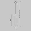 MAYTONI MOD161PL-01CM1 Pro Focus lampa wisząca