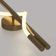 MAYTONI MOD166WL-L12G3K Tau lampa ścienna złoty