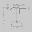 MAYTONI MOD168PL-01BG Basic colors lampa wisząca
