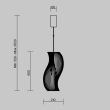 MAYTONI MOD263PL-L20BS3K lampa wisząca
