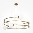 MAYTONI MOD317PL-06G Balance lampa wisząca złoty