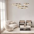 MAYTONI MOD415PL-L36BS4K Saturno lampa wisząca mosiądz