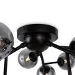 MAYTONI MOD545CL-12B Dallas lampa sufitowa czarny