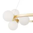 MAYTONI MOD545PL-11BS Dallas lampa wisząca złoty