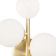MAYTONI MOD545WL-03BS Dallas lampa ścienna złoty