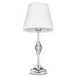 COSMOLIGHT Lampa stołowa MONACO T01230CH-WH