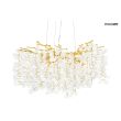 MOOSEE MSE010100392 lampa wisząca RIVIERA 80 złota