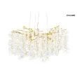 MOOSEE MSE010100392 lampa wisząca RIVIERA 80 złota