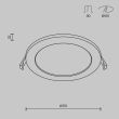 MAYTONI DL016-6-L12W Stockton Downlight biały