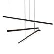 Maxlight Trio P0311D Lampa Wisząca Ściemnialna Czarna