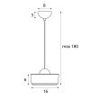 MAXLIGHT P0542 LAMPA WISZĄCA LIPARI I