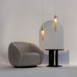MAYTONI P095PL-01BZ1 Flusso lampa wisząca brązowy