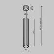 MAYTONI P106PL-01-GU10-W Calipso lampa wisząca