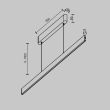 MAYTONI P109PL-36W2.7-6K-W Ephoria lampa wisząca