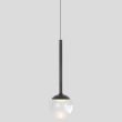 YASKR Lampa Wisząca Orra 1xLED czarna PL0105-BK