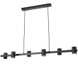 YASKR Lampa Wisząca Noe Long 6xGU10 czarna PL0111-BK