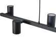 YASKR Lampa Wisząca Noe Long 6xGU10 czarna PL0111-BK