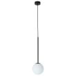 YASKR Lampa Wisząca Bolti 1xE14 czarna PL0112-BK