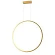 YASKR Lampa Wisząca Loop S 1xLED złota IP44 PL0119-65-GD