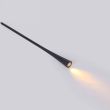 YASKR Lampa Wisząca Elysia 1xLED czarna PL0121-BK