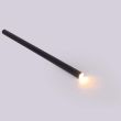 YASKR Lampa Wisząca Elin 1xLED czarna IP44 PL0123-BK