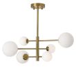 YASKR Lampa Sufitowa Bolti 6xG9 złota PLC0103-GD