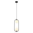 ITALUX PND-3965-2-BK lampa wisząca czarny,biały