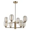 ITALUX PND-4215-8-HBR lampa wisząca brązowy