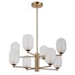ITALUX PND-4215-8A-HBR-SAT lampa wisząca brązowy