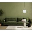 ITALUX PND-5578-1M-BRO lampa wisząca brązowy,biały