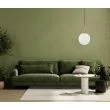 ITALUX PND-5578-1M-BRO lampa wisząca brązowy,biały