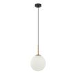 ITALUX PND-5578-1S-BRO-BK lampa wisząca brązowy