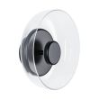 STEP INTO DESIGN ST-1331-W black Lampa ścienna DISCO 23 cm