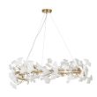 STEP INTO DESIGN XY080P-100 Lampa wisząca BOTANIKA złoto biała 100 cm