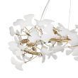STEP INTO DESIGN XY080P-100 Lampa wisząca BOTANIKA złoto biała 100 cm