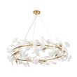 STEP INTO DESIGN XY080P-100 Lampa wisząca BOTANIKA złoto biała 100 cm