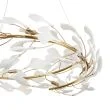 STEP INTO DESIGN XY080P-80 Lampa wisząca BOTANIKA złoto biała 80 cm
