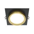 MAYTONI DL086-GX53-SQ-BG Hoop Downlight czarny,złoty