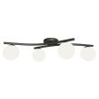 EMIBIG 1390/4 OPUS 4 BL OPAL lampa sufitowa