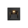 RENDL R13958 AMARO wpuszczana czarna 230V LED 3W 60° 3000K