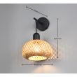 RL LEONIE R21871736 lampa ścienna