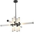 Step into design RH115-12P Lampa wisząca QUADRO-12 LED czarna