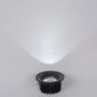 YASKR Oczko podtynkowe Cirro 1xLED czarne RL0104-CCT-BK